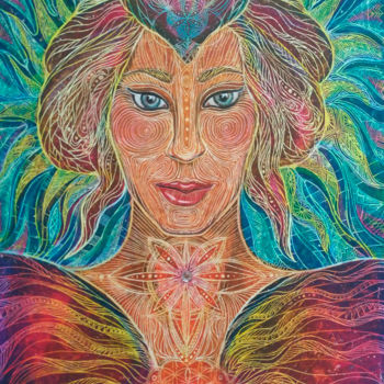 Painting titled "Olga.jpg" by Solanta, Original Artwork