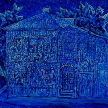 Peinture intitulée "House's Memory" par Andrey Soldatenko, Œuvre d'art originale, Autre