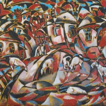 Malerei mit dem Titel "Pearl World" von Andrey Soldatenko, Original-Kunstwerk, Andere