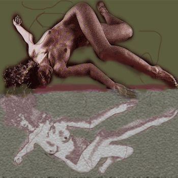 Peinture intitulée "desnudo 1" par Soledad Fernandez, Œuvre d'art originale