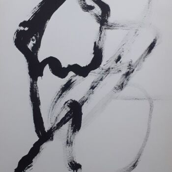 Pintura intitulada "Poupée" por Solene Kitayama, Obras de arte originais, Tinta