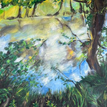 Pintura titulada "Nature Vivante" por Solène Maro, Obra de arte original, Acrílico Montado en Bastidor de camilla de madera