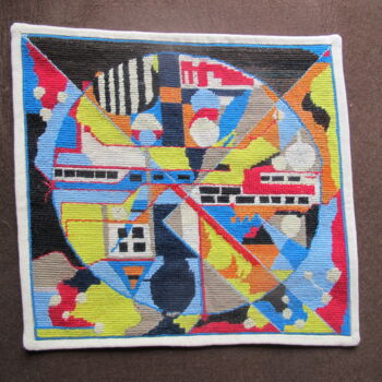 "Mire" başlıklı Tekstil Sanatı Sophie Le Tellier tarafından, Orijinal sanat, Nakış