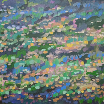 Malerei mit dem Titel "Pasture" von Solomon Tair Sharif, Original-Kunstwerk, Acryl