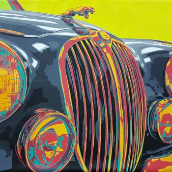 绘画 标题为“Automobiles – Class…” 由Sonaly Gandhi, 原创艺术品, 丙烯
