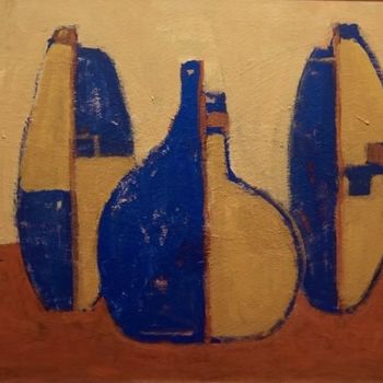 Pittura intitolato "Scomposizione I" da Sonia Catalogna, Opera d'arte originale, Acrilico Montato su Telaio per barella in l…