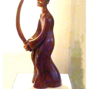 Скульптура под названием "LE SAMOURAI Bronze…" - Sonia Mandel, Подлинное произведение искусства, Металлы