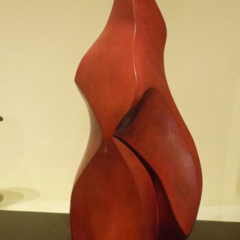 Скульптура под названием "LE MONDE A L'ENVERS…" - Sonia Mandel, Подлинное произведение искусства, Металлы