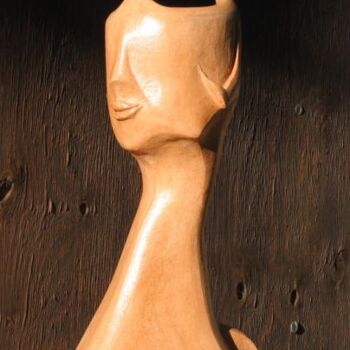 雕塑 标题为“INCOGNITO Terre cui…” 由Sonia Mandel, 原创艺术品, 兵马俑