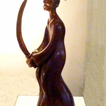 Скульптура под названием "LE SAMOURAÏ  Bronze…" - Sonia Mandel, Подлинное произведение искусства, Металлы