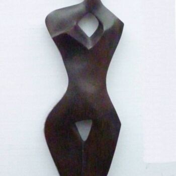 Sculpture titled "ELVIRA Bronze 3/8" by Sonia Mandel, Original Artwork, Metals