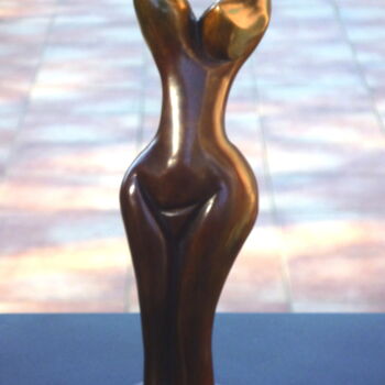 Sculpture titled "DESIR   Bronze 1/8" by Sonia Mandel, Original Artwork, Metals