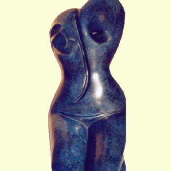 Sculpture intitulée "KATHYA  Bronze 1/8" par Sonia Mandel, Œuvre d'art originale, Métaux