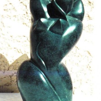 Sculpture titled "TOUJOURS FEMME  Bro…" by Sonia Mandel, Original Artwork, Metals