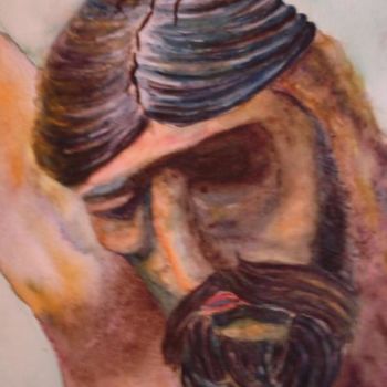 Ζωγραφική με τίτλο "JESUS CHRIST" από Sonia Caruso, Αυθεντικά έργα τέχνης