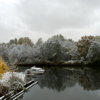 Фотография под названием "Winter in Hamburg" - Die Fotoverrückte Aus Hamburg, Подлинное произведение искусства