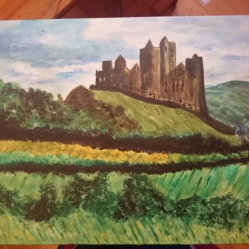 Painting titled "Thee Rock of Cashel…" by Sonja P, Original Artwork, Acrylic