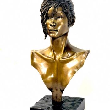 Sculpture titled "Kayo" by Sonja Smeyers, Original Artwork, Bronze