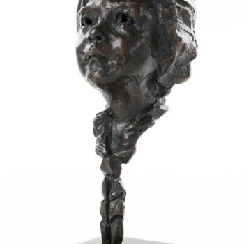 Sculpture titled "Toujours prêt!" by Sophie Barut, Original Artwork, Bronze
