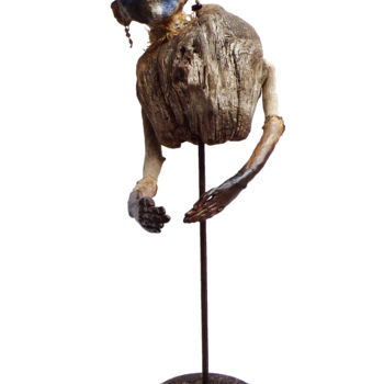 Skulptur mit dem Titel "Donya" von Sophie Delpy, Original-Kunstwerk, Keramik