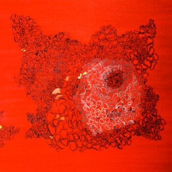 Malarstwo zatytułowany „PROLIFERATION_1993.…” autorstwa Sophie Dubau, Oryginalna praca, Olej