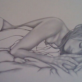 Drawing titled "LEAH" by Sophie Dumont (heavenly), Original Artwork, Graphite