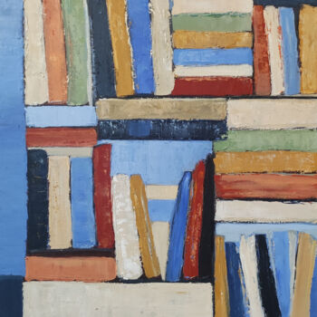 Картина под названием "collection" - Sophie Dumont, Подлинное произведение искусства, Масло Установлен на Деревянная рама дл…
