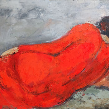 Pittura intitolato "quietude" da Sophie Dumont, Opera d'arte originale, Olio
