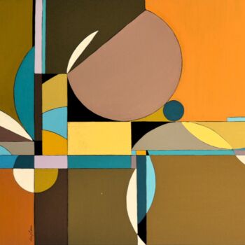 绘画 标题为“"Terre"” 由Sophie Duplain, 原创艺术品, 丙烯 安装在木质担架架上