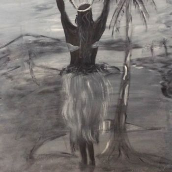Painting titled "ORI TAHITI" by Soyop, Original Artwork, Oil