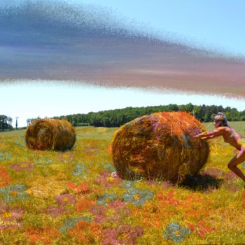 Photography titled "Moisson." by Sophie Et Lionel Pardessus, Original Artwork, Manipulated Photography