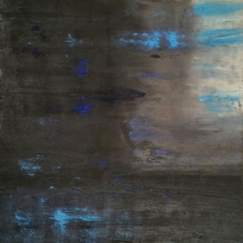 Peinture intitulée "Blue2" par Sophie Haldi, Œuvre d'art originale, Autre