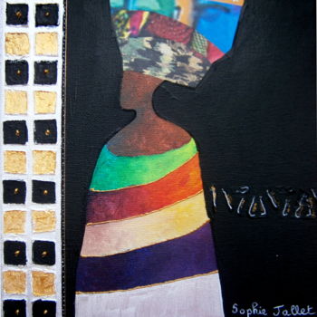 Peinture intitulée "Ama.jpg" par Sophie Jallet, Œuvre d'art originale, Autre