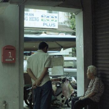 Photography titled "Vietnam Street" by Sophie Renault, Original Artwork, Analog photography