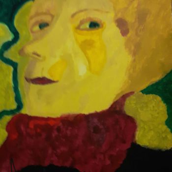 Malerei mit dem Titel "LORD JAUNE AU NEZ P…" von Sophie Sala, Original-Kunstwerk, Acryl