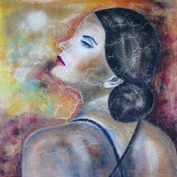 Painting titled "Victoria" by Sophie Sirot, Original Artwork, Oil