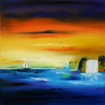 Painting titled "img-0501-l-ile-fant…" by Sophie Sirot, Original Artwork, Oil