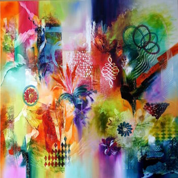 Painting titled "img-0040-paradis-tr…" by Sophie Sirot, Original Artwork, Acrylic