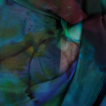 Ремесла под названием "Ma part d'ombre" - Sophie Thiry, Подлинное произведение искусства, Шарфы и широкие шарфы