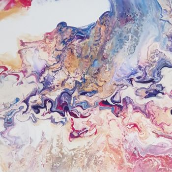 Pittura intitolato "Abstrait "Chao"" da Sophie Charbonnier, Opera d'arte originale, Acrilico