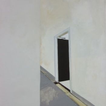 Painting titled "Une Porte s'Ouvre" by Sophie Cordery, Original Artwork