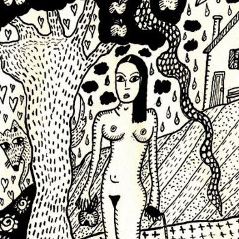 Pintura titulada "Eve" por Sophie Dubreuil, Obra de arte original
