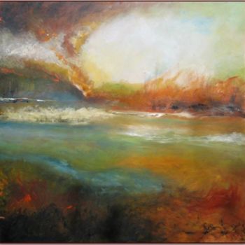 Painting titled "CL 415, OU FIREFIGT…" by Sophie Lambert, Original Artwork