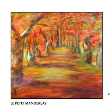 Painting titled "LE PETIT MANDERLEY" by Sophie Lambert, Original Artwork, Oil