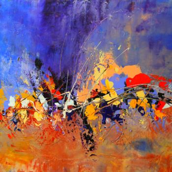 Painting titled "185-promenade-inter…" by Sophine, Original Artwork, Acrylic