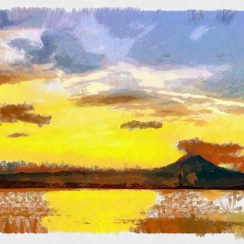 Digital Arts titled "Sunrise" by So_orex, Original Artwork, Digital Painting
