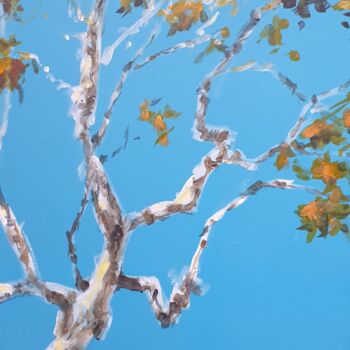 Pintura intitulada "Arbre" por Bernard Soupre, Obras de arte originais, Acrílico