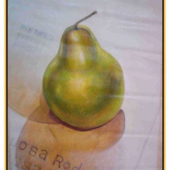 Pintura titulada "Pera" por Sousa Rodrigues, Obra de arte original