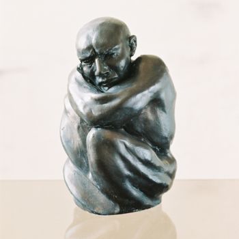 Escultura intitulada "Pion 1" por Soussan-Morin, Obras de arte originais, Metais