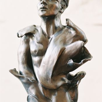 Sculpture intitulée "Le Roi" par Soussan-Morin, Œuvre d'art originale, Métaux